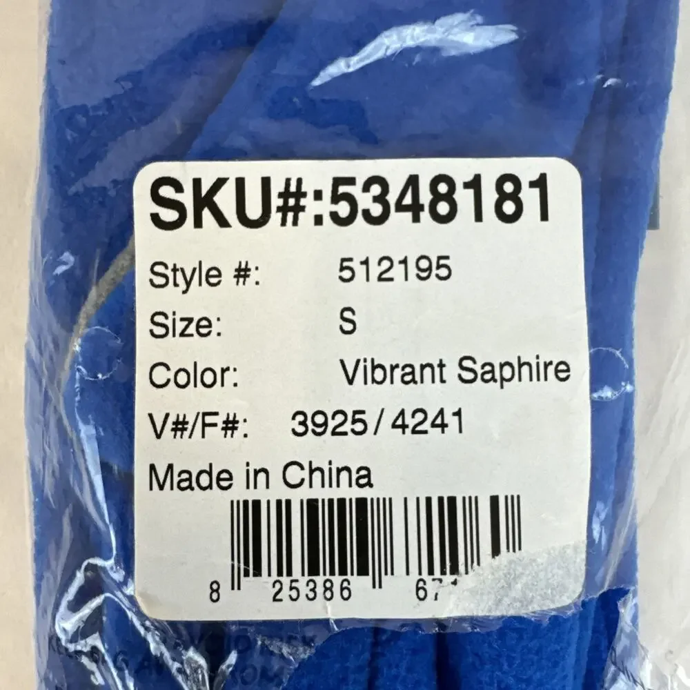 Lands End Ez Touch Gloves Womens Size Small Sapphire Blue